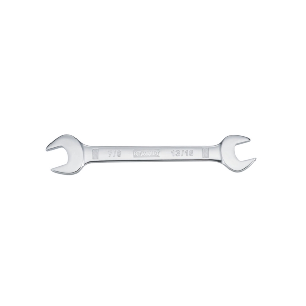 DWMT75429OSP Open End Wrench, SAE, 13/16 x 7/8 in Head