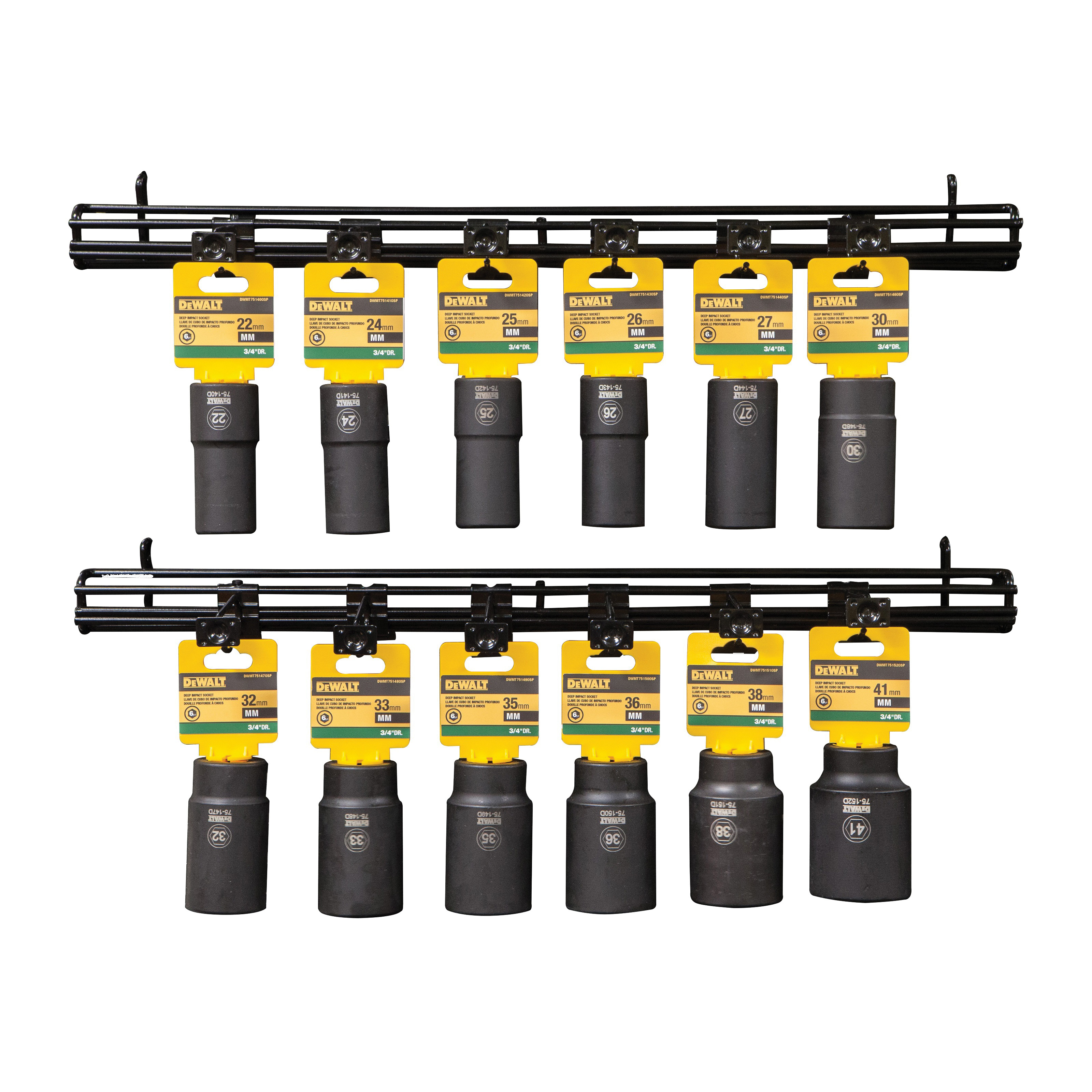 DeWALT DWMT80741 Socket Set, Specifications: 3/4 in Drive Size