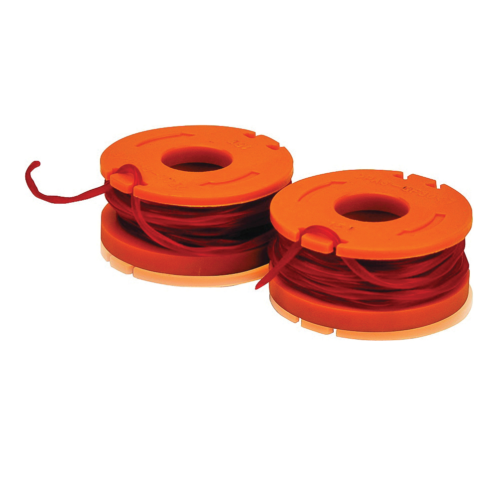 WA0004.15/M1 Trimmer Line, 0.065 in Dia, 10 ft L, Synthetic Co-Polymer Nylon Resin, Orange