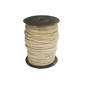 8WHT-STRX500 Series Building Wire, White Sheath, 8 AWG Wire, 1-Conductor, 500 ft L, Copper Conductor