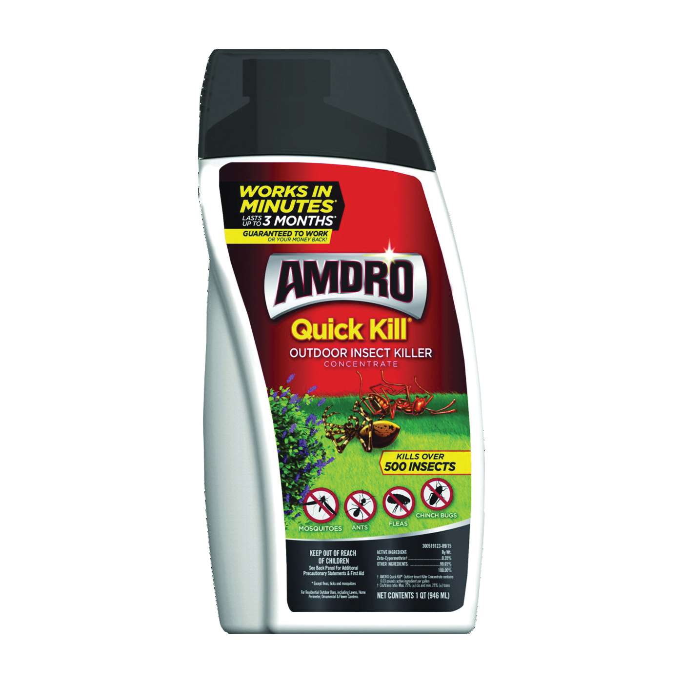 QUICK KILL 100522992 Outdoor Insect Killer, Liquid, 32 oz