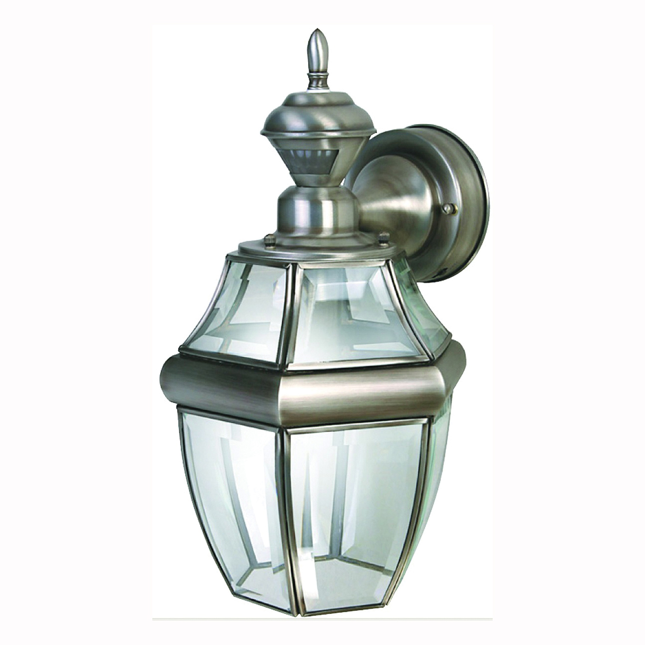 Dualbrite Series HZ-4166-SA Motion Activated Decorative Light, 120 V, 100 W, Incandescent Lamp