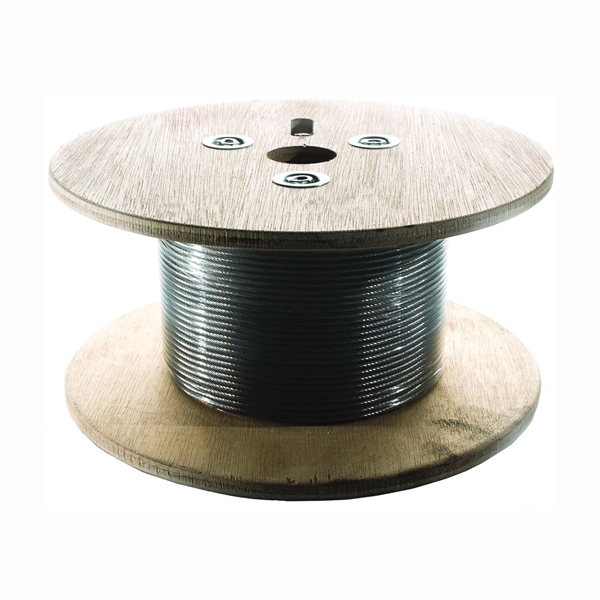 RT WR 3-250 Wire Rope, 3 mm Dia, 250 ft L, 316 Stainless Steel