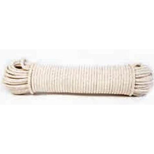 5600725 Rope, 7/32 in Dia, 100 ft L, 45 lb Working Load, Cotton/Polyester