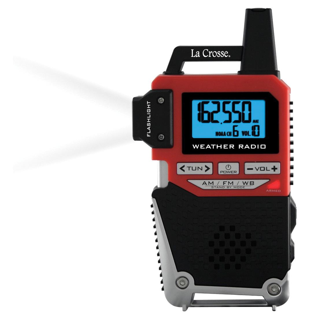 La Crosse 810-1461 Weather Radio, AAA Alkaline LR3 Battery, 7-Channel - 2