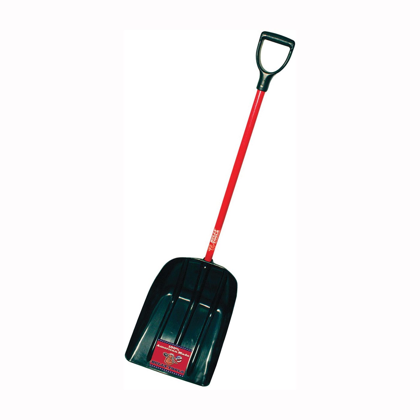 92400 Grain and Snow Shovel, 15 in W Blade, 19-3/4 in L Blade, Poly Blade, Fiberglass Handle, 53-1/2 in OAL