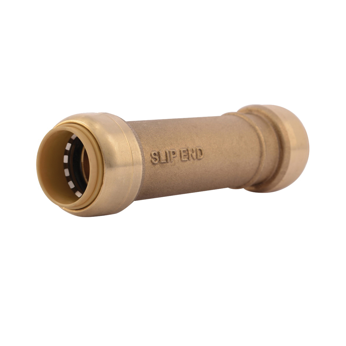 U3016LFA Slip Pipe Coupling, 3/4 in, Brass, 200 psi Pressure