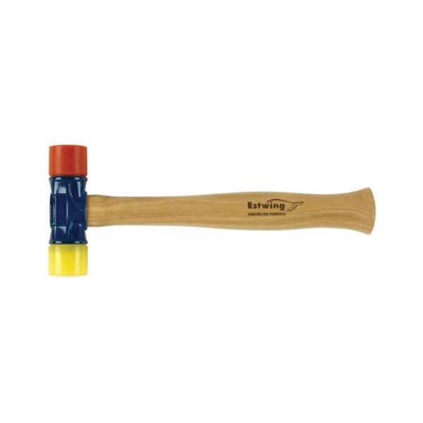 Estwing DFH-12 Mallet, 12 oz Head, Double-Striking Head, Steel Head, 12 in OAL