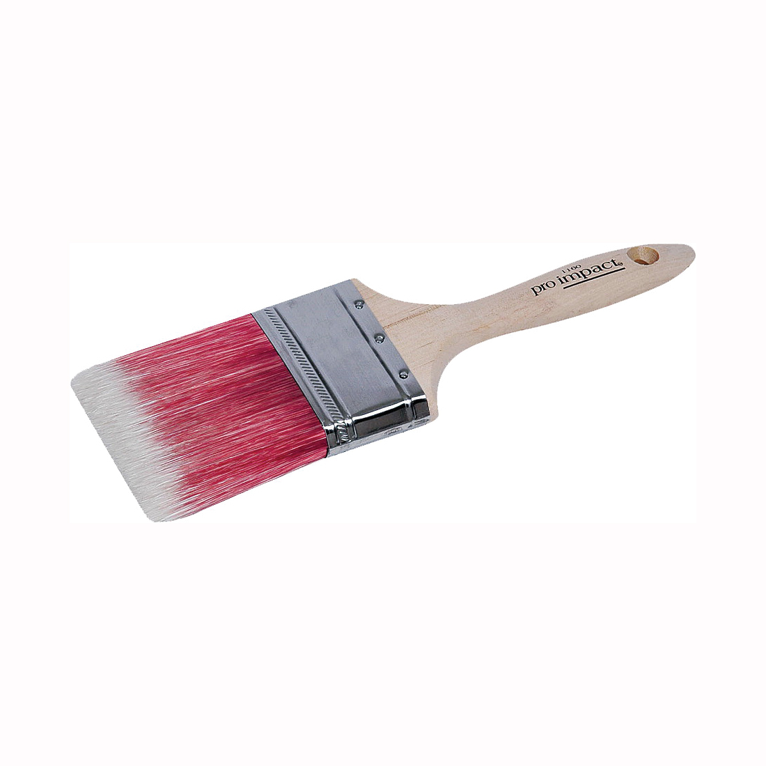 Linzer WC 1160-2.5 Paint Brush, 2-1/2 in W, 3 in L Bristle, Polyester Bristle, Beaver Tail Handle