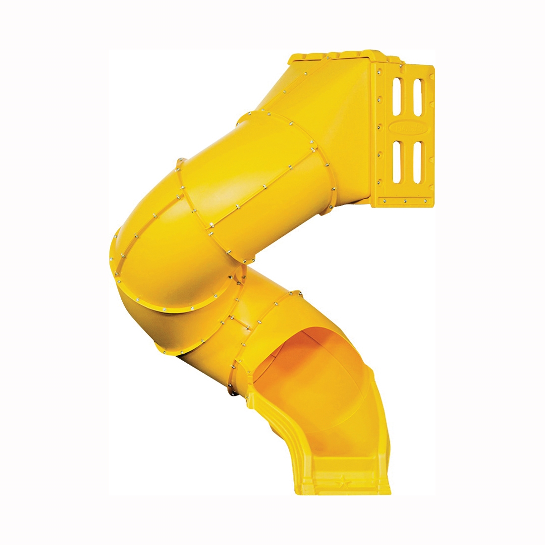PS 8821 Spiral Tube Slide, HDPE, Yellow, For: 48 in, 60 in Playdeck