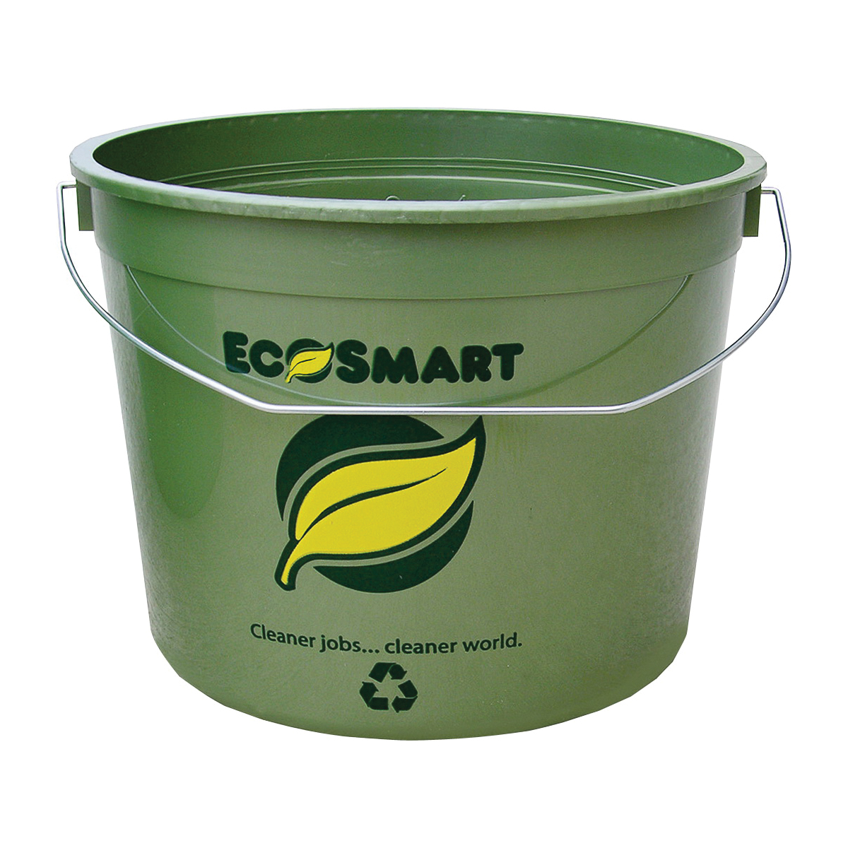 EcoSmart 300786 Paint Pail, 5 qt Capacity, HDPE, Green