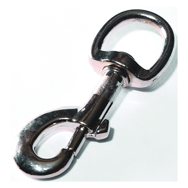 Baron 225-1/2 Bolt Snap, 250 lb Working Load, Zinc-Aluminum Alloy, Nickel - 2