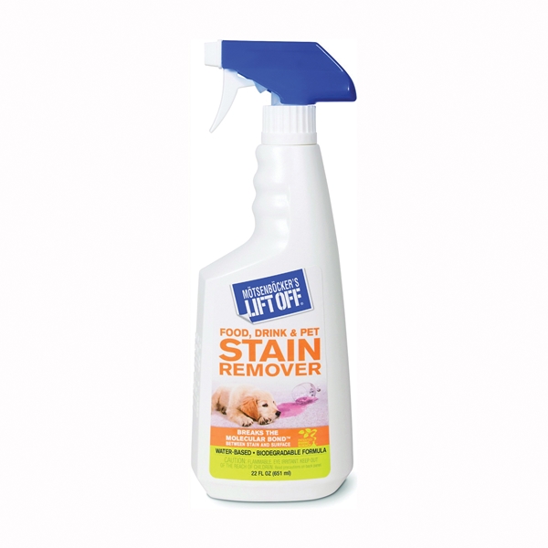 405-01 Stain Remover, 22 oz, Liquid, Mild, Clear