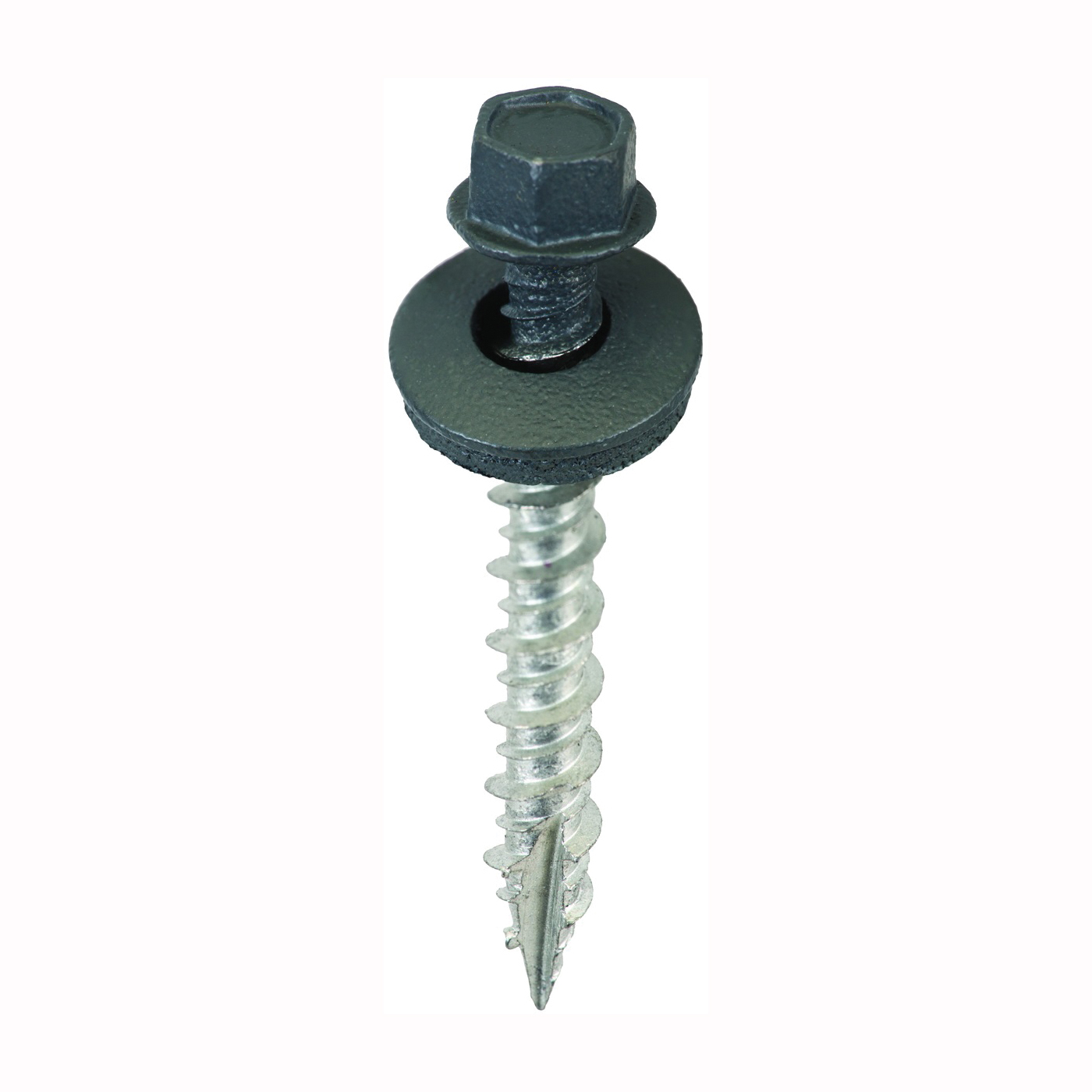 SW-MW15CG250 Screw, #9 Thread, High-Low, Twin Lead Thread, Hex Drive, Self-Tapping, Type 17 Point, 250/BAG