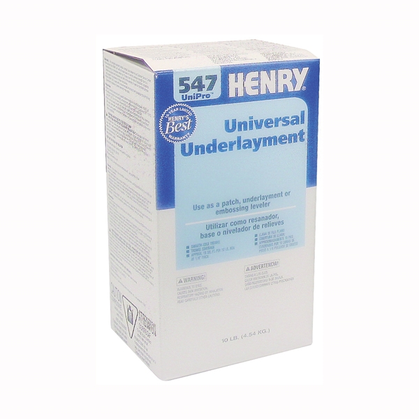 547 UniPro Series 12159 Underlayment, Gray, 10 lb Box