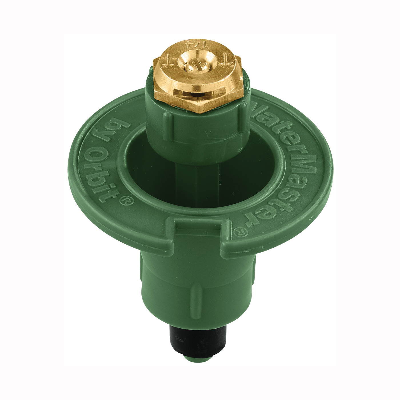 54027 Sprinkler Head with Nozzle, 1/2 in Connection, MNPT, 12 ft, Plastic