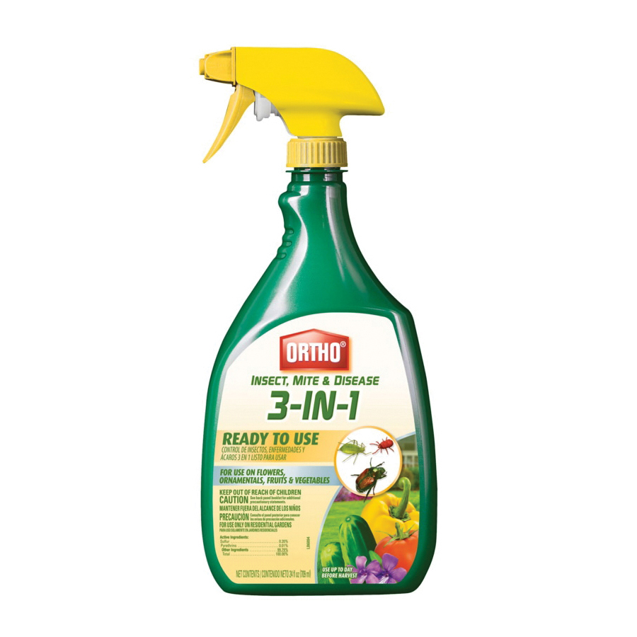 0345510 Ready-to-Use Insect Control, Liquid, Spray Application, 24 oz Bottle