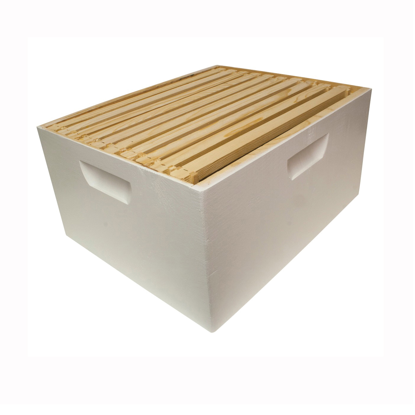 WWBCD-101 Bee Hive Box, 10-Frame, Wax Frame