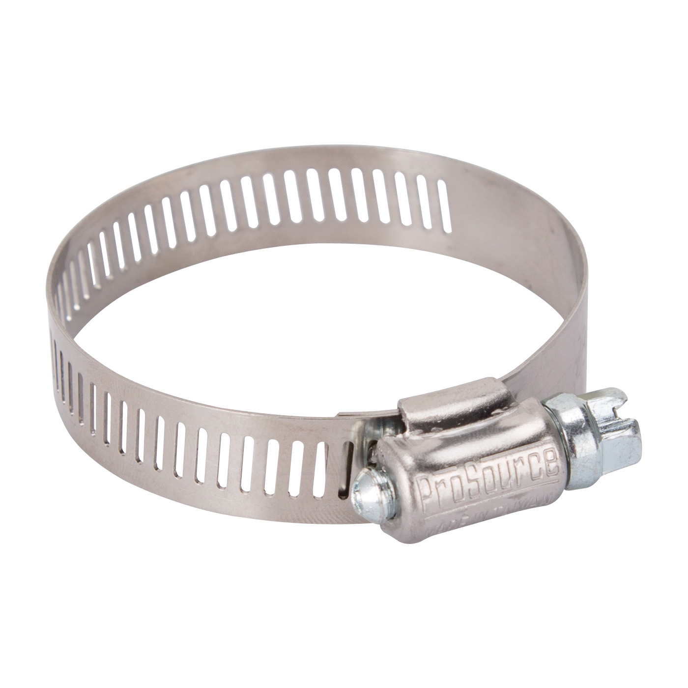 ProSource HCRAN28 Interlocked Hose Clamp, Stainless Steel, Stainless Steel