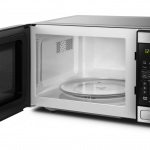 Danby DBMW0924BBS Microwave, 0.9 cu-ft Capacity, 900 W, 2 Cooking Stages, Stainless Steel, Black - 4