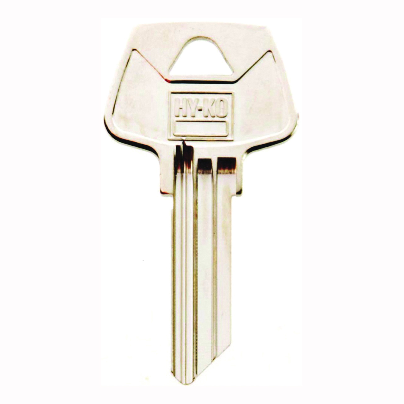 11010S32 Key Blank, Brass, Nickel, For: Sargent