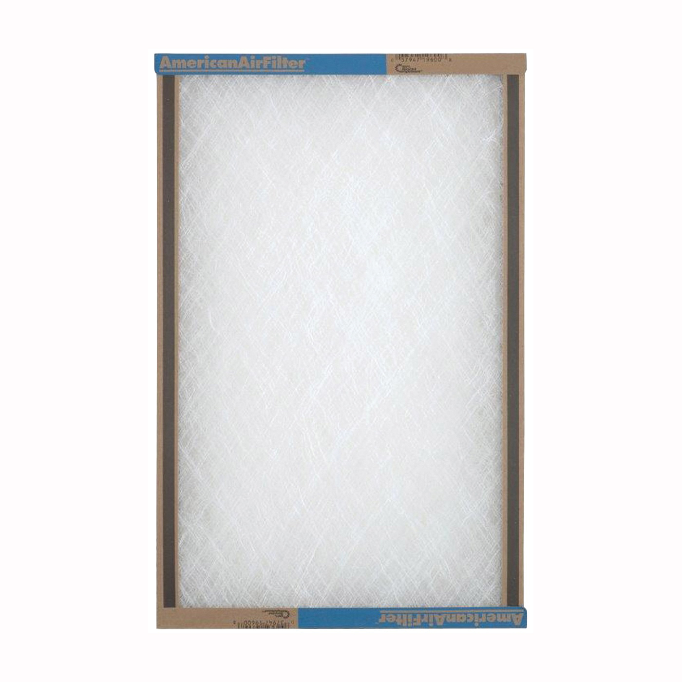 220-600-051 Panel Filter, 25 in L, 16 in W, Chipboard Frame