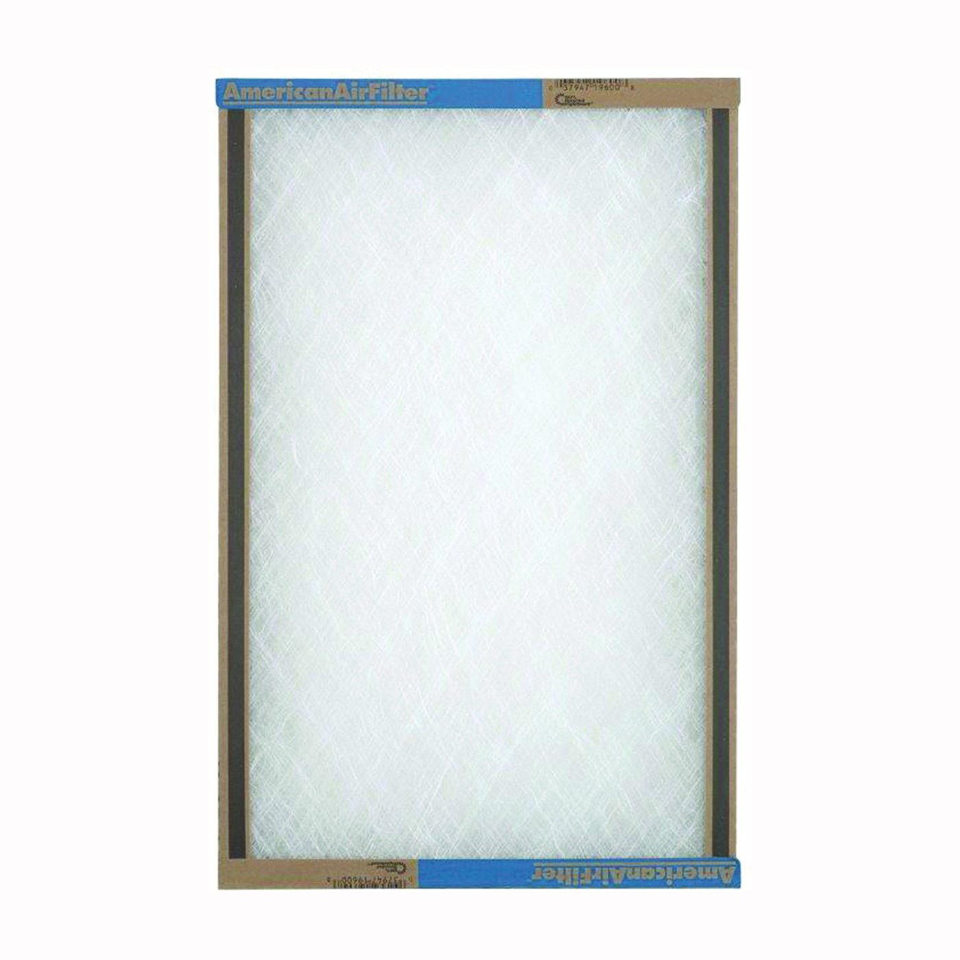 114201 Panel Filter, 20 in L, 14 in W, Chipboard Frame