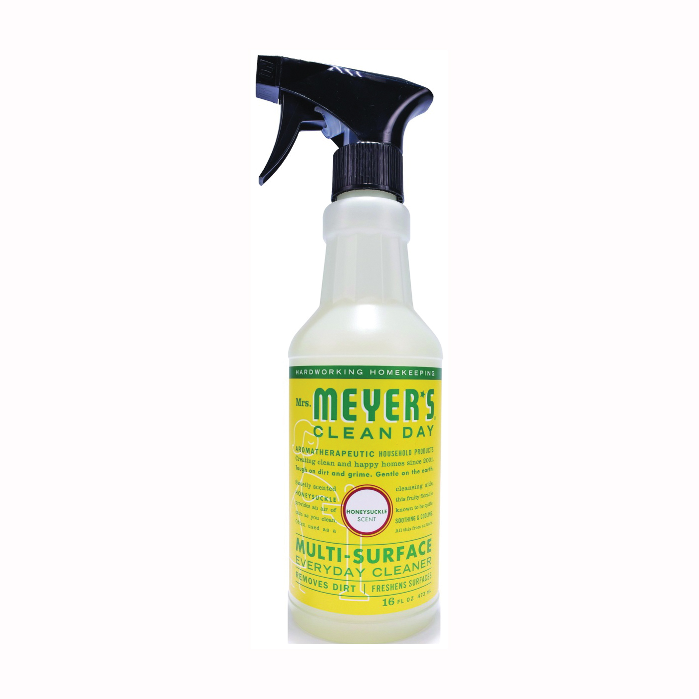 Clean Day 17541 Cleaner, 16 oz Spray Bottle, Honeysuckle