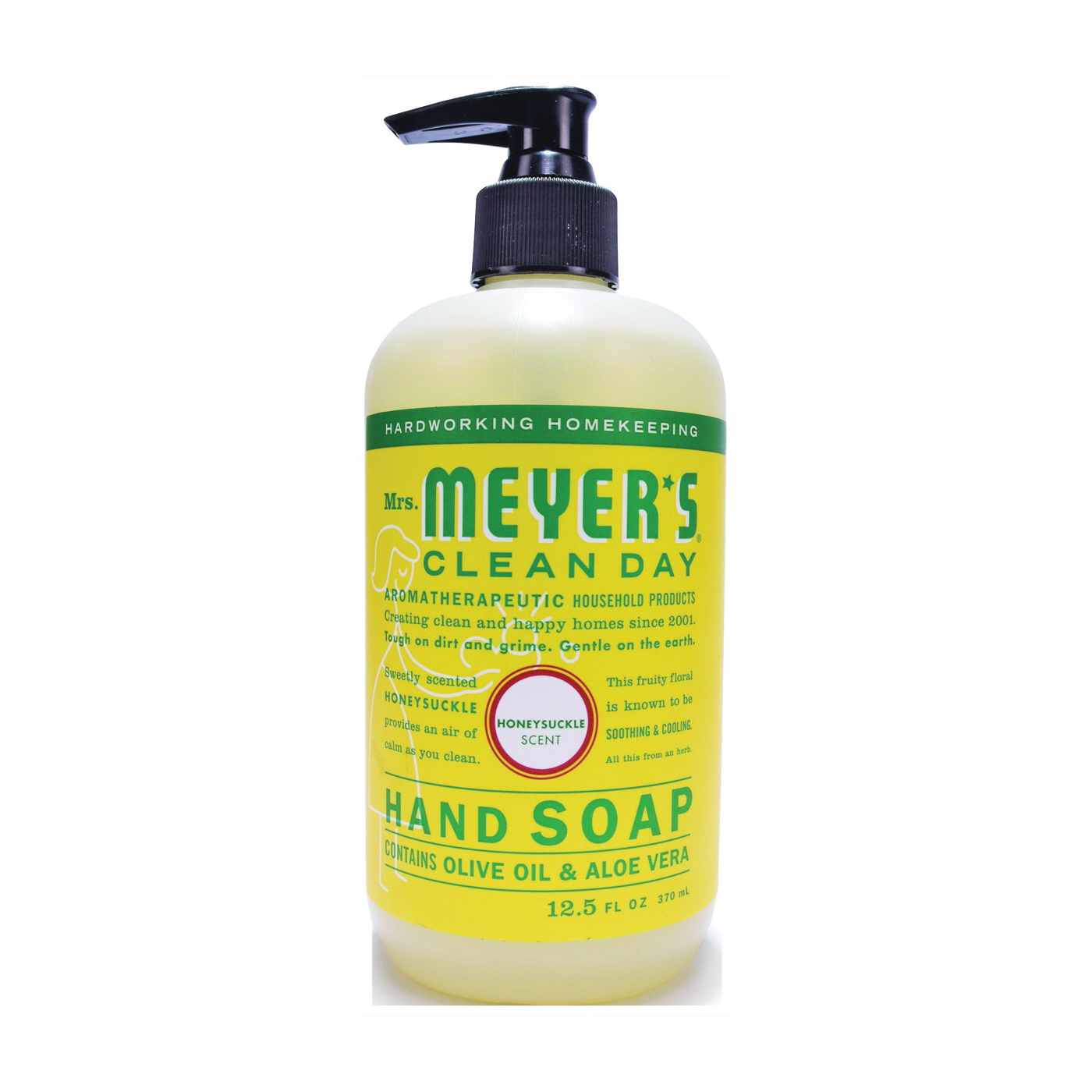 17425 Hand Soap, Liquid, Honeysuckle, 12.5 oz Bottle