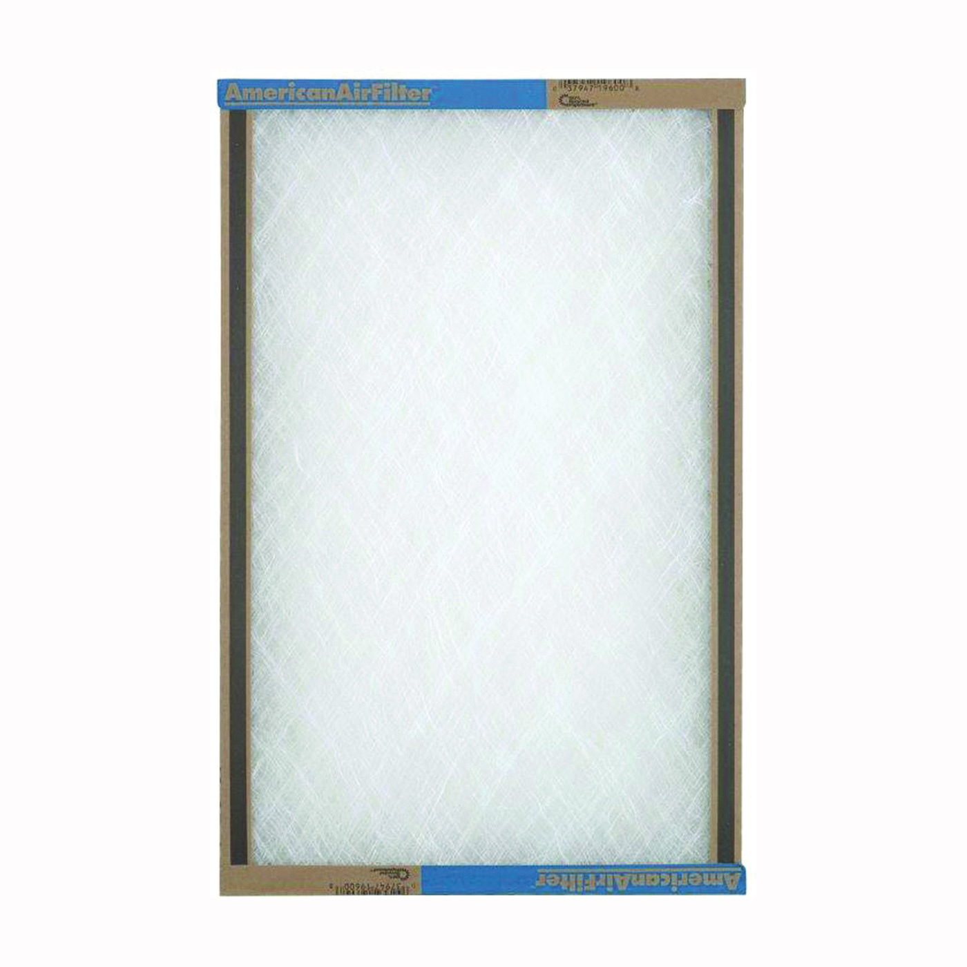 116241 Panel Filter, 24 in L, 16 in W, Chipboard Frame