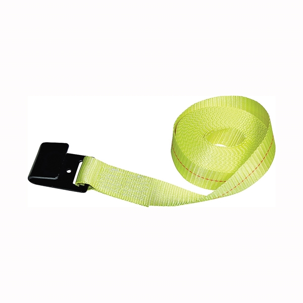 41659-10-30 Winch Strap with Flat Hook, 2 in W, 30 ft L, 3333 lb Vertical Hitch, Polyester