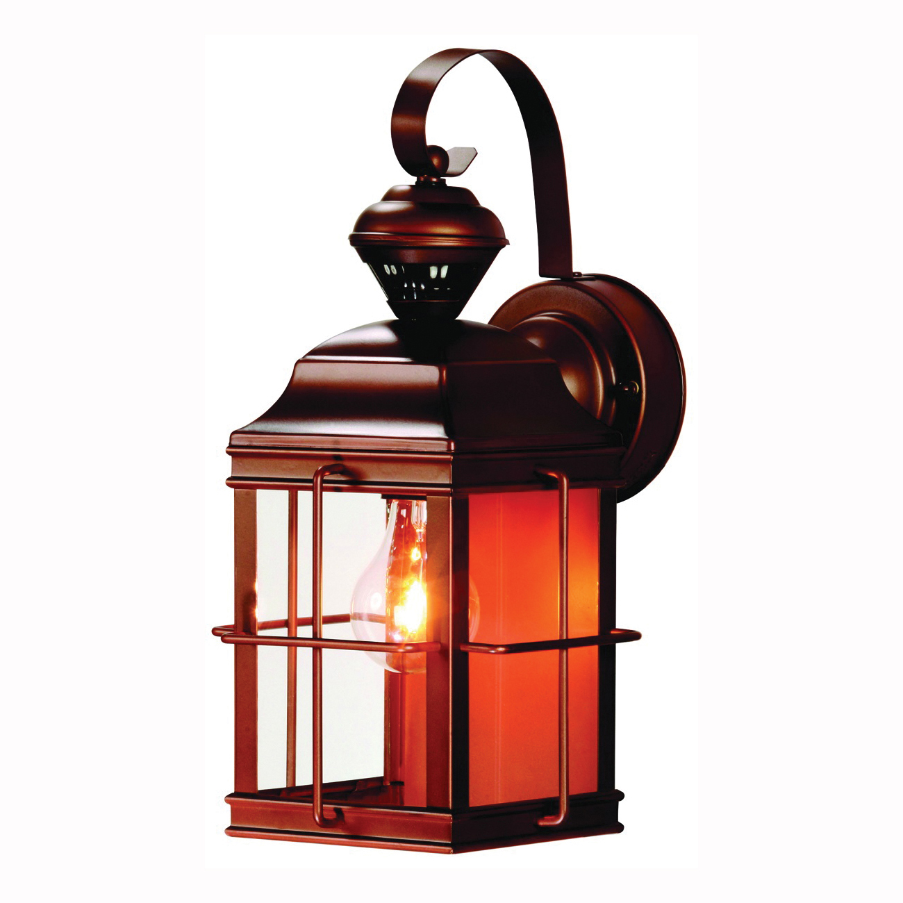 Dualbrite Series HZ-4144-AZ Motion Activated Decorative Light, 120 V, 100 W, Incandescent Lamp