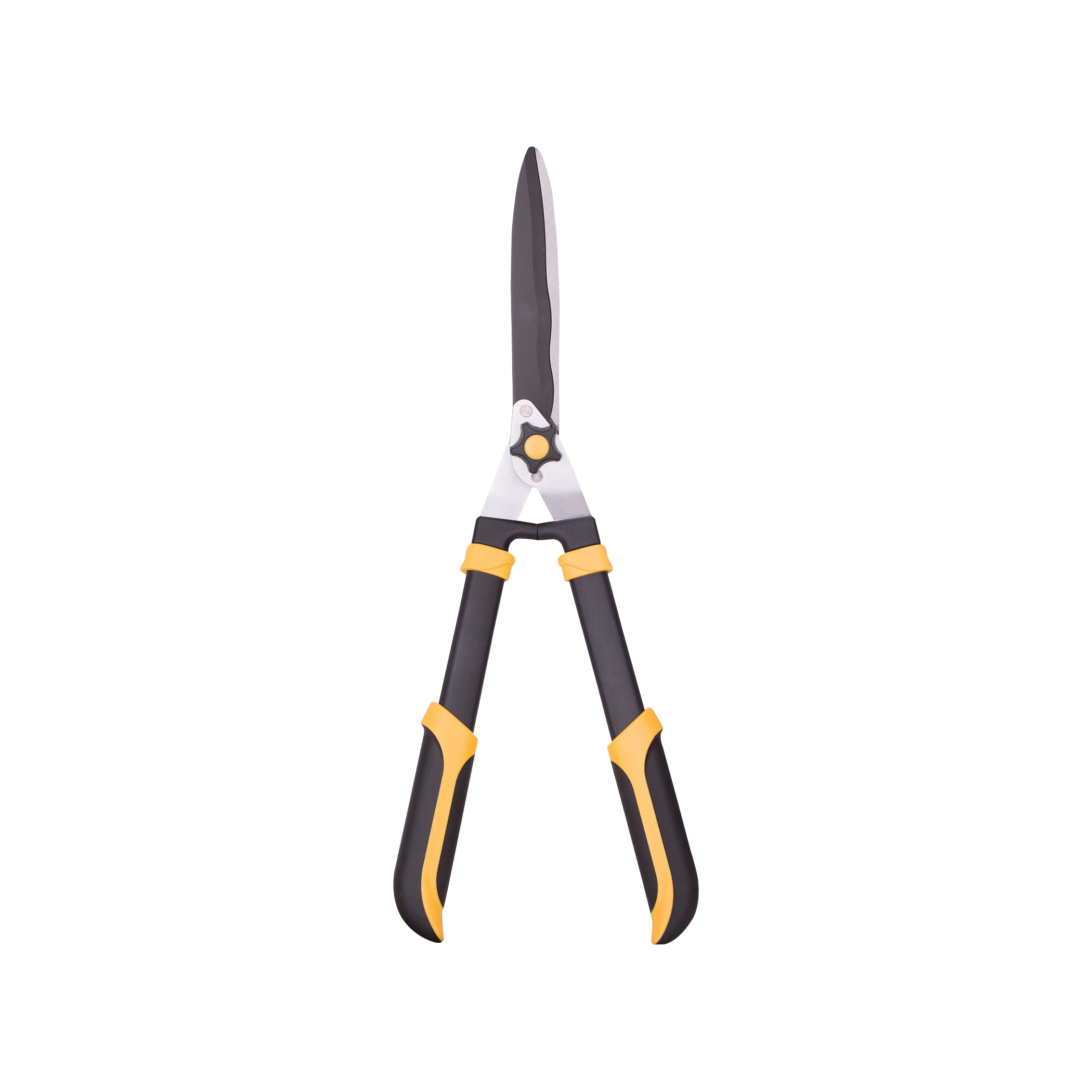 GH3196 Heavy-Duty Hedge Shear, Straight with Wave Curve Blade, 8 L Blade, Steel Blade, 22 in OAL