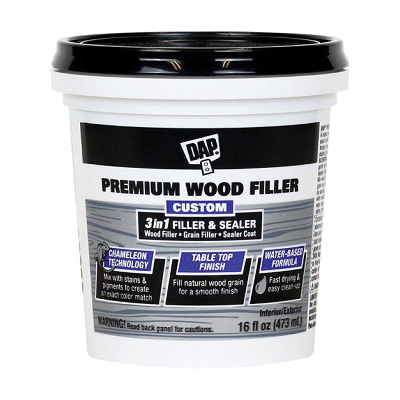 7079800550 Premium Wood Filler, Paste, Slight, Off-White, 16 oz