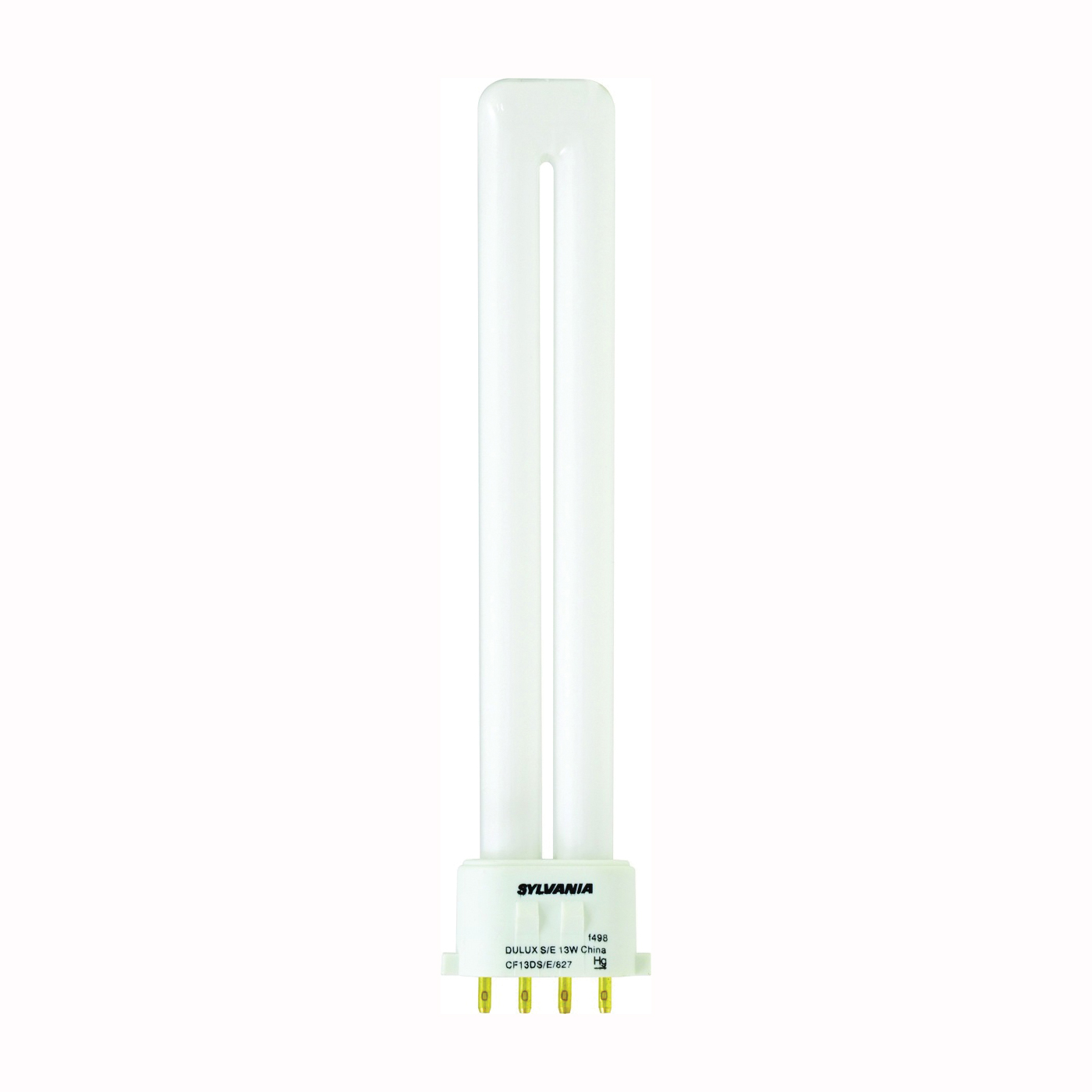 20314 Compact Fluorescent Bulb, 13 W, T4 Lamp, 2GX7 Lamp Base, 688 Lumens, 2700 K Color Temp, Soft White Light