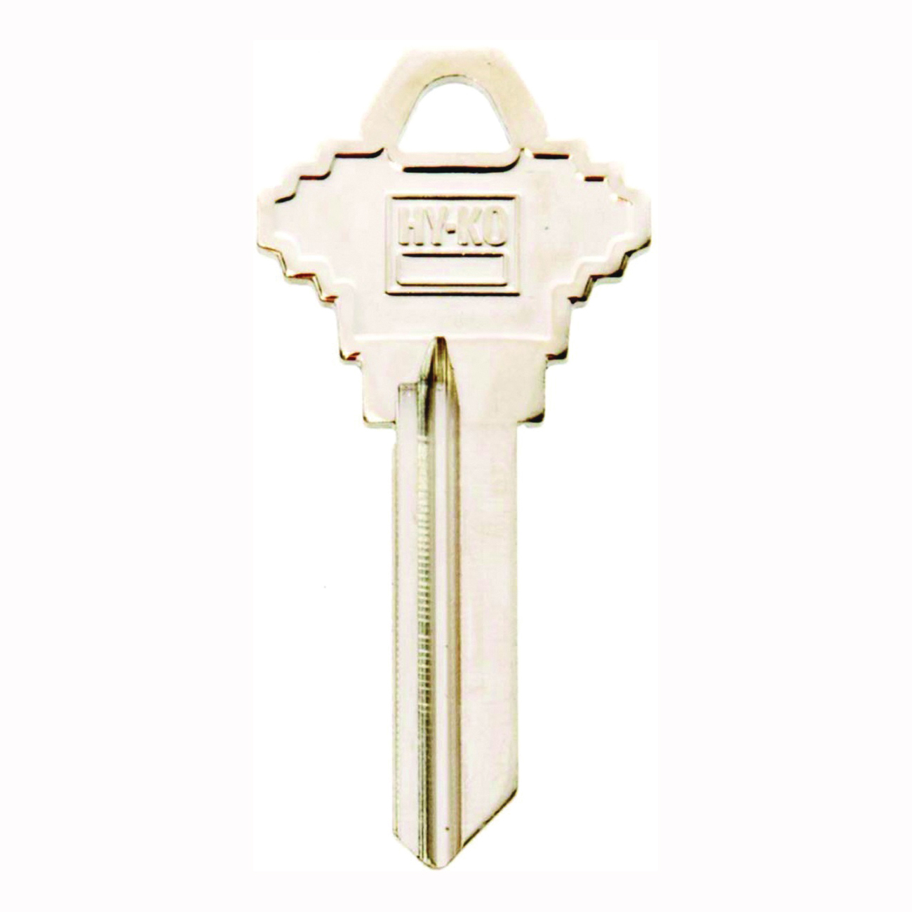 Hy-Ko 11010SC20 Key Blank, Brass, Nickel, For: Schlage Cabinet, House Locks and Padlocks, SC20 Key Number