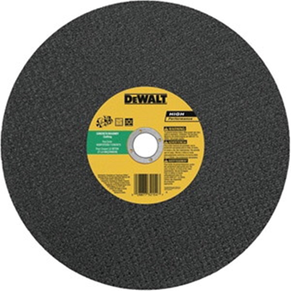 DW8025 Cutting Wheel, 14 in Dia, 1/8 in Thick, 20 in Arbor, 24 Grit, Silicone Carbide Abrasive