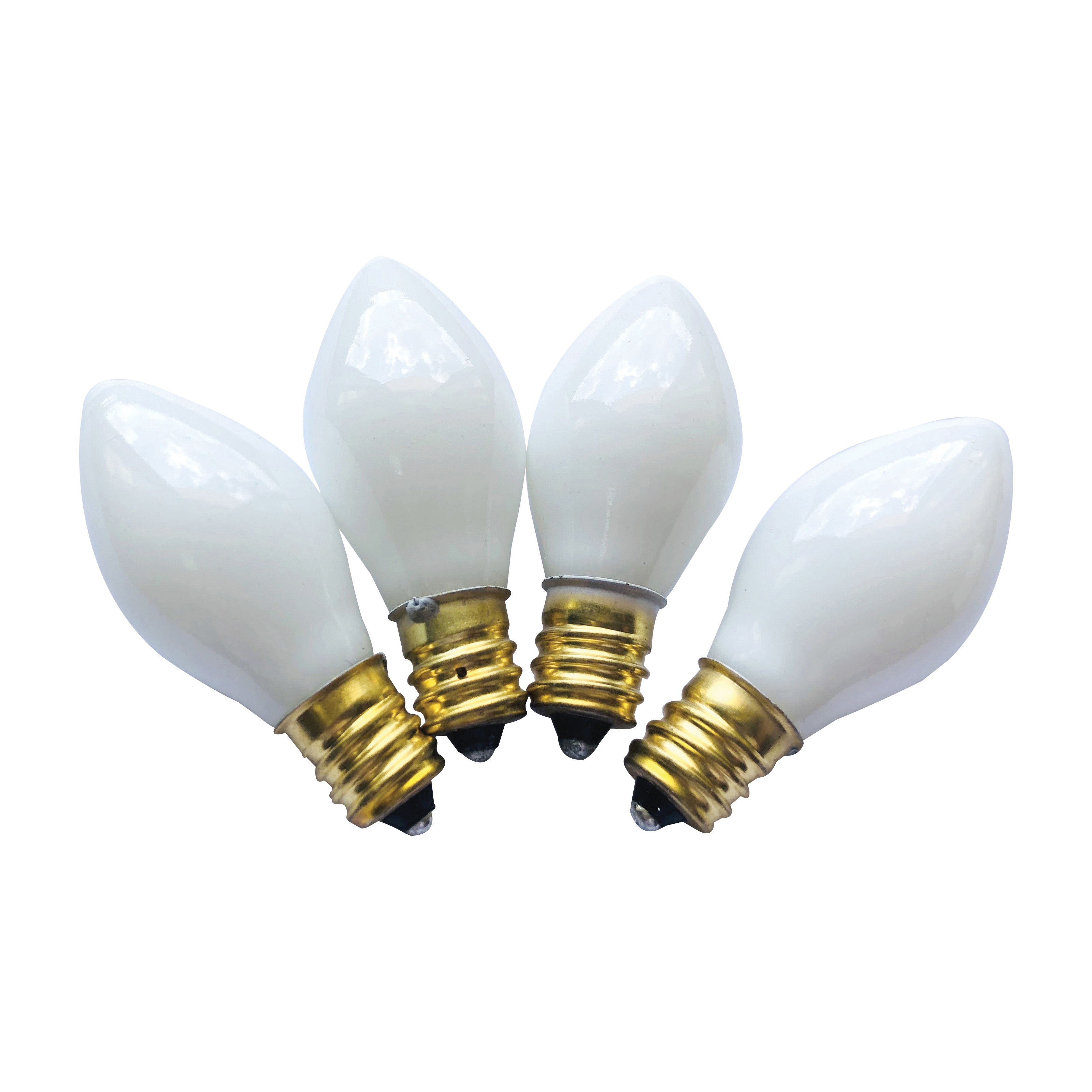19151 Replacement Bulb, 5 W, Candelabra Lamp Base, Incandescent Lamp, Ceramic White Light