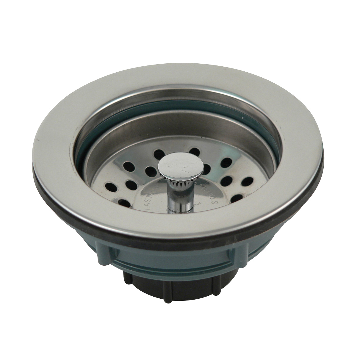 PP20665 Basket Strainer, Plastic, For: 3-1/2 in Dia Opening Kitchen Sink