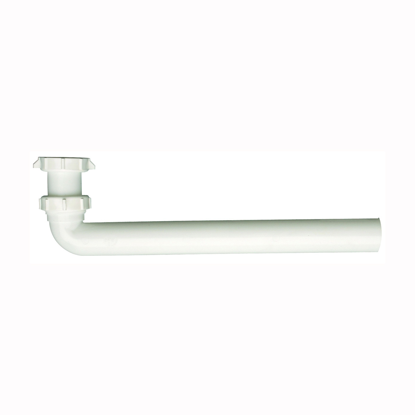 PP20669 Drain Tube, 1-1/2 in, Slip-Joint, Plastic, White