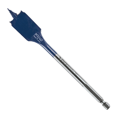 Daredevil DSB1010 Spade Drill Bit, 13/16 in Dia, 6 in OAL, 1/4 in Dia Shank, Hex Shank