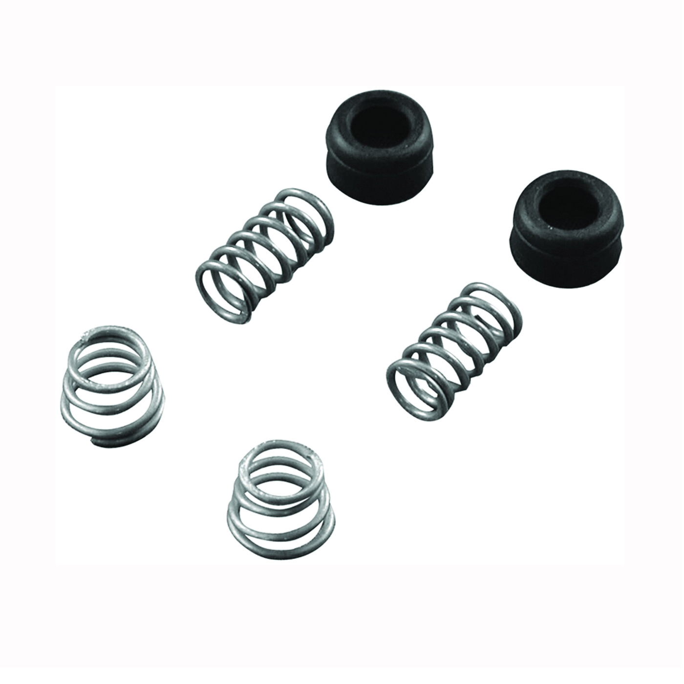 DL-17 Series 88050 Seat and Spring Kit, Rubber/Stainless Steel, Black