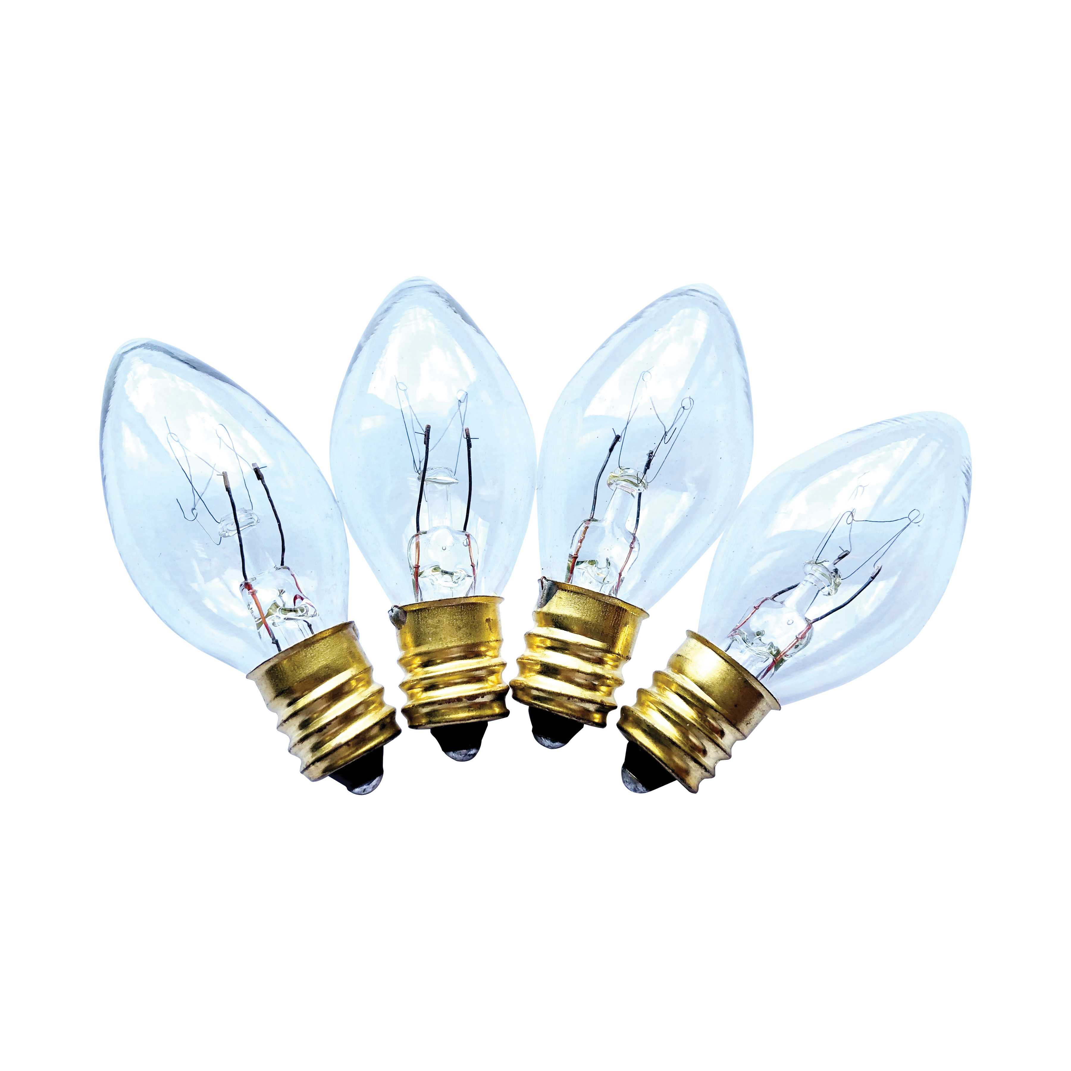 16291 Replacement Bulb, 5 W, Candelabra Lamp Base, Incandescent Lamp, Clear Light