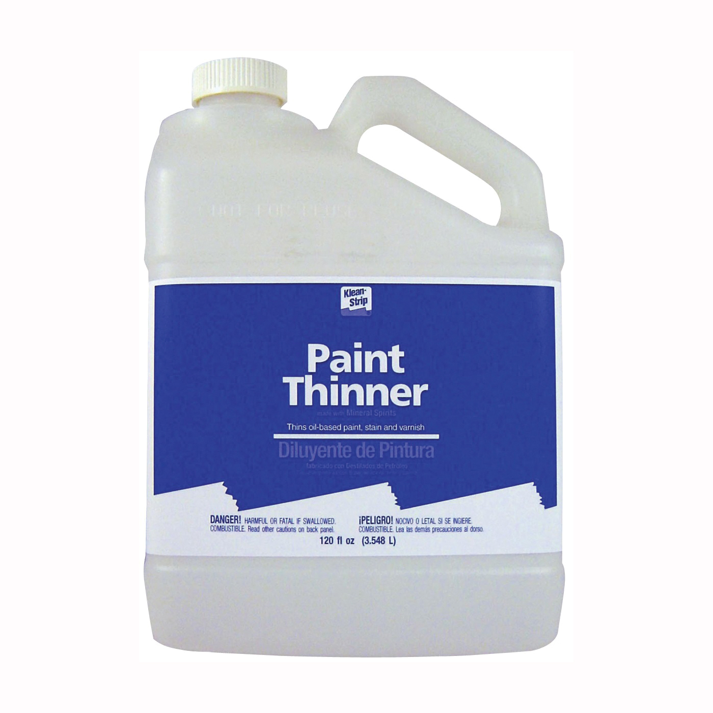 GKPT94400 Paint Thinner, Liquid, Free, Clear, Water White, 1 gal, Can