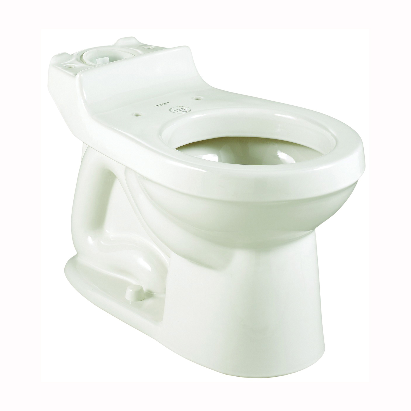 Champion Series 3395A001.020 Toilet Bowl, Elongated, 1.6 gpf Flush, 12 in Rough-In, Vitreous China