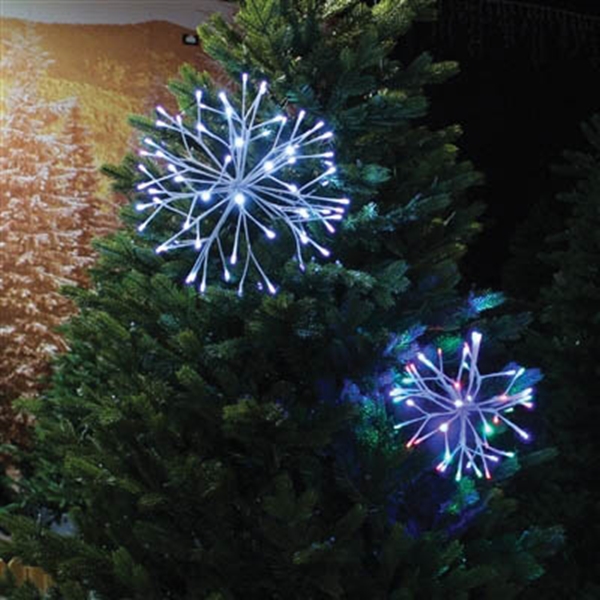 Holiday Bright Lights LED3D16STLCLPW 3D Starlight Cluster, Pure White Light - 2