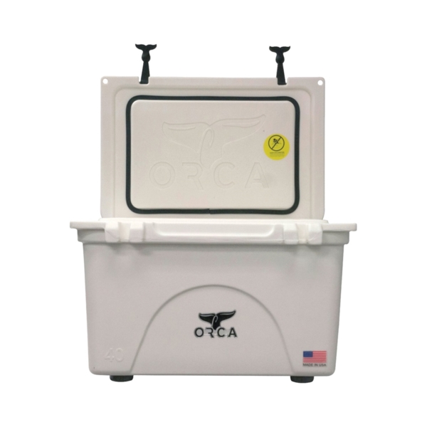 ORCW040 Cooler, 40 qt Cooler, White, Up to 10 days Ice Retention