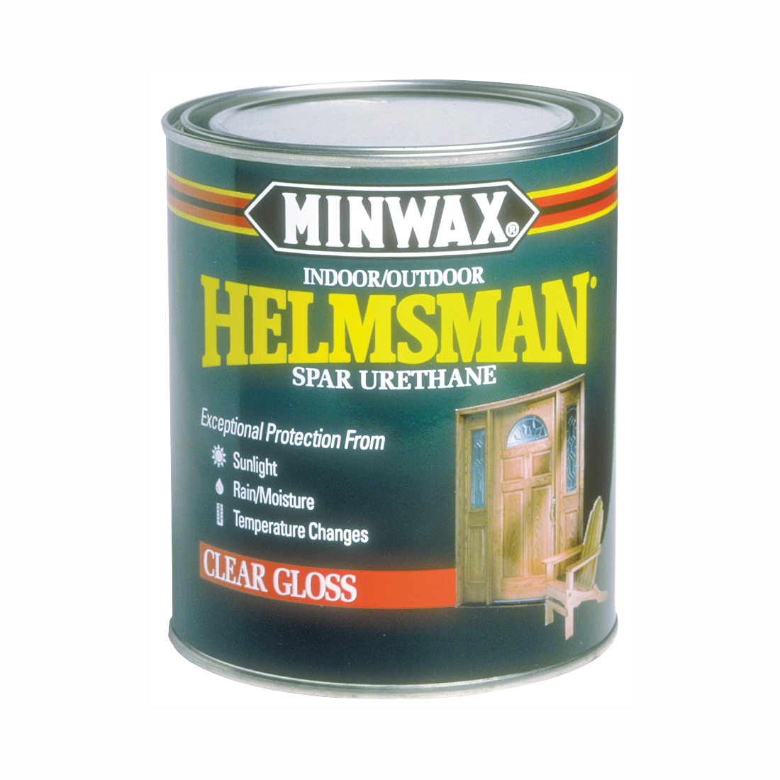 Helmsman 63200444 Spar Urethane Paint, High-Gloss, Clear, Liquid, 1 qt, Can