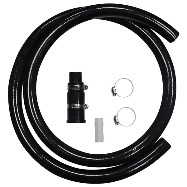 Keeney PP855-90 Drain Hose with Adapter, 6 ft L