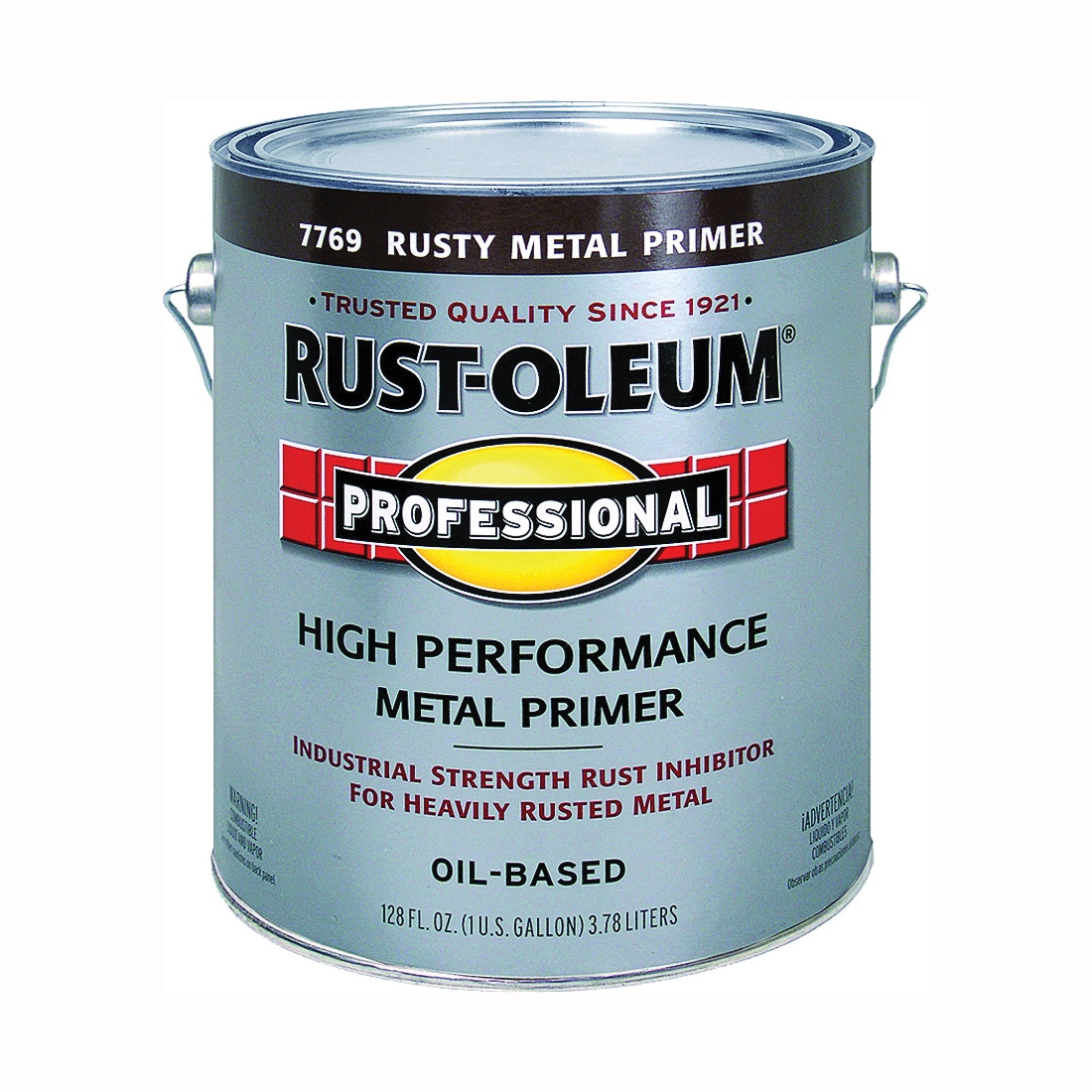 PROFESSIONAL 7769402 Rusty Metal Primer, Flat, Flat Rusty Metal Primer, 1 gal